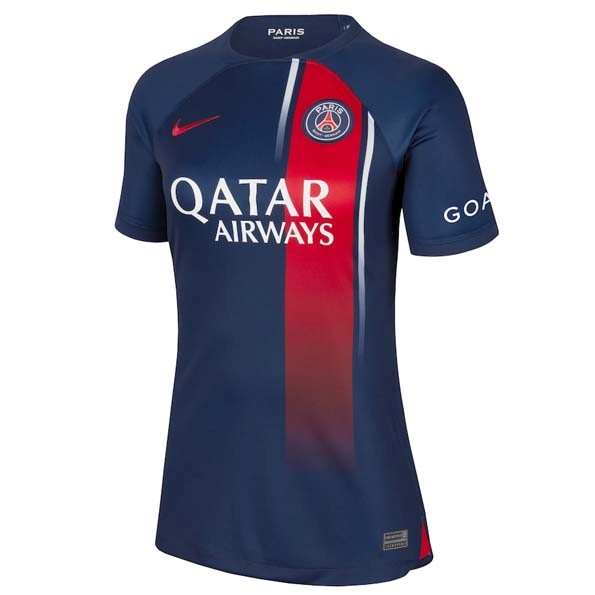 Camiseta Paris Saint Germain Replica Primera Ropa Mujer 2023/24